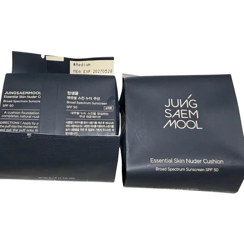 JUNG SAEM MOOL Essential Skin Nuder Cushion 14g  Medium #20 SPF 50+